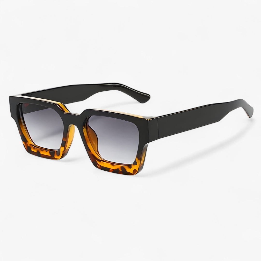 Retro Sonnenbrille für Herren mit Eckigem Design – Calven