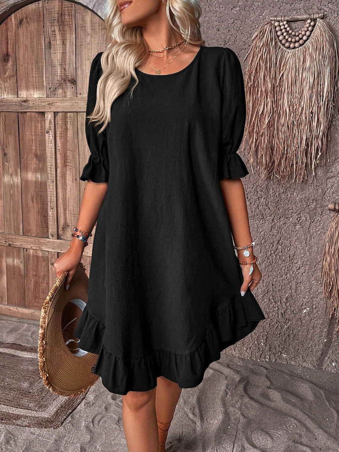 Leichte Boho Sommerkleid – Ylva
