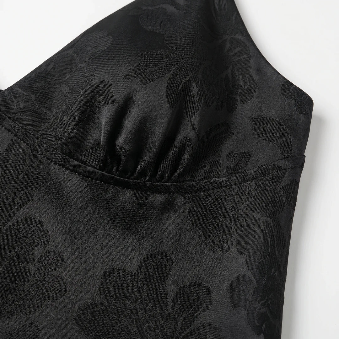Satin-Cami-Top mit V-Ausschnitt - Leona