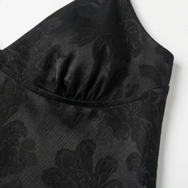 Satin-Cami-Top mit V-Ausschnitt - Leona