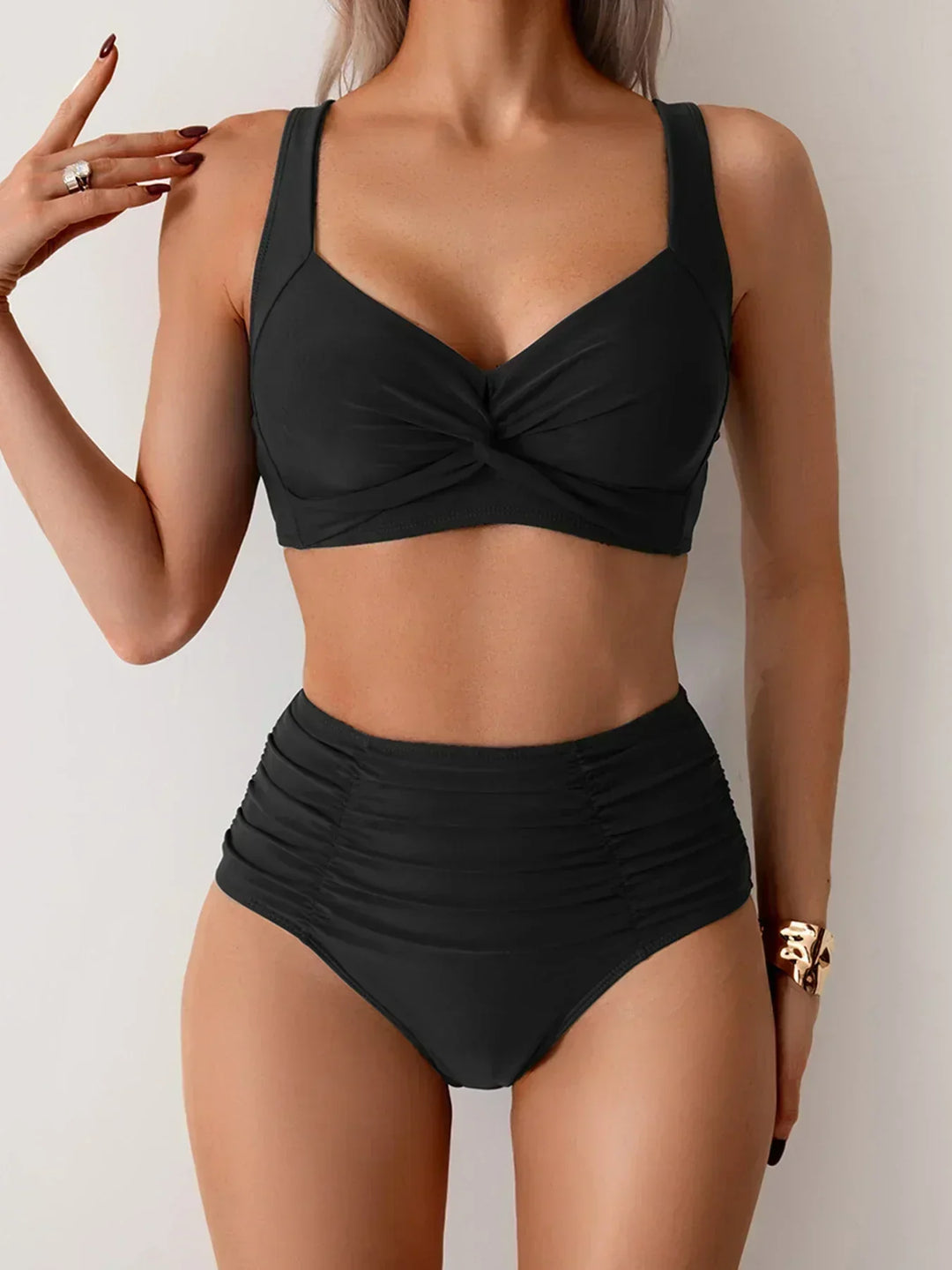 Magdalena – Sommerliches High-Waist-Bikini-Set – Produktansicht 1
