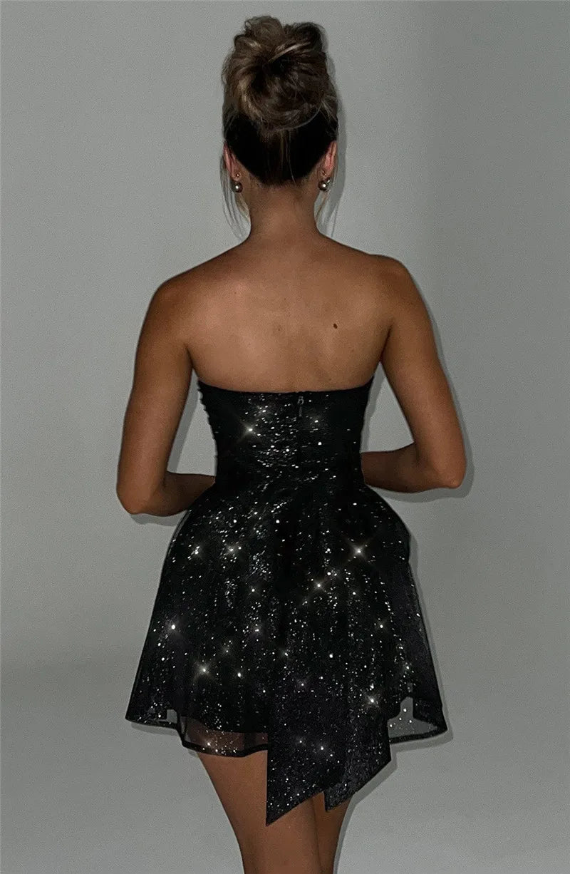 Glitzerndes Minikleid für besondere Anlässe – Alina