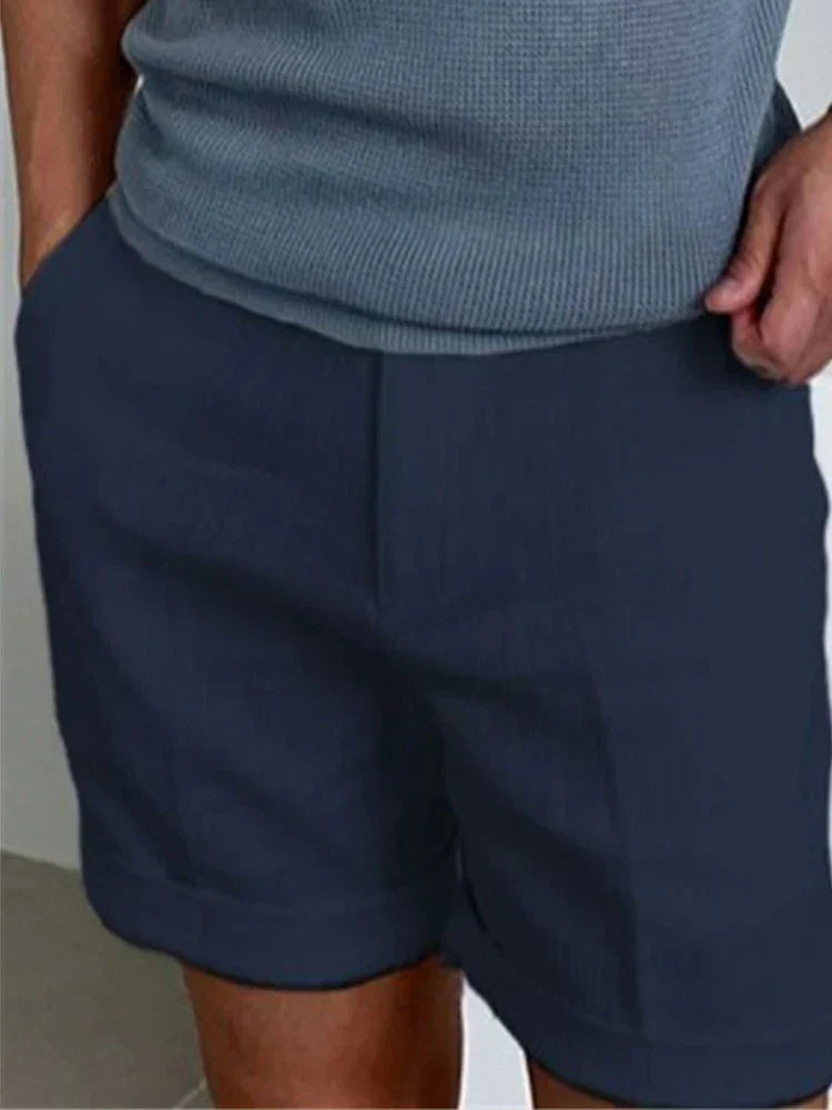 Leichte Herren Sommer-Shorts aus Leinen mit Relaxter Passform – Jorin