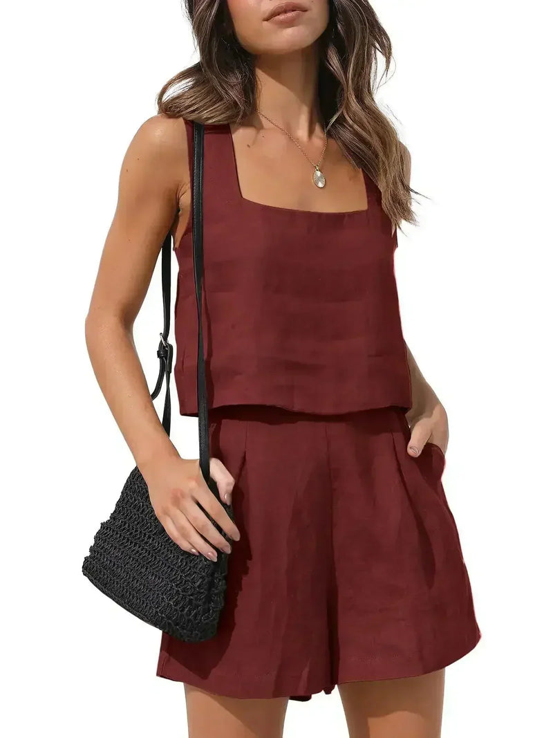 Zweiteiliges Sommeroutfit mit Stil – Emilia