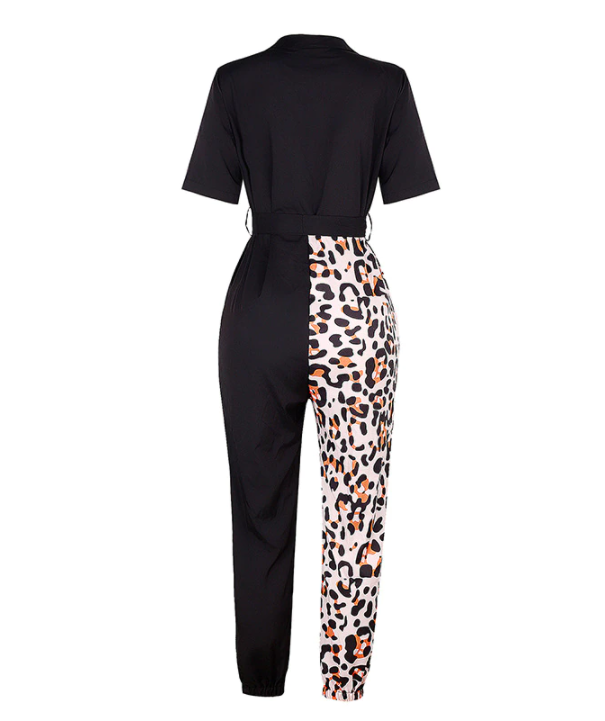 Trendiger Retro-Jumpsuit mit Knopfleiste – Velia