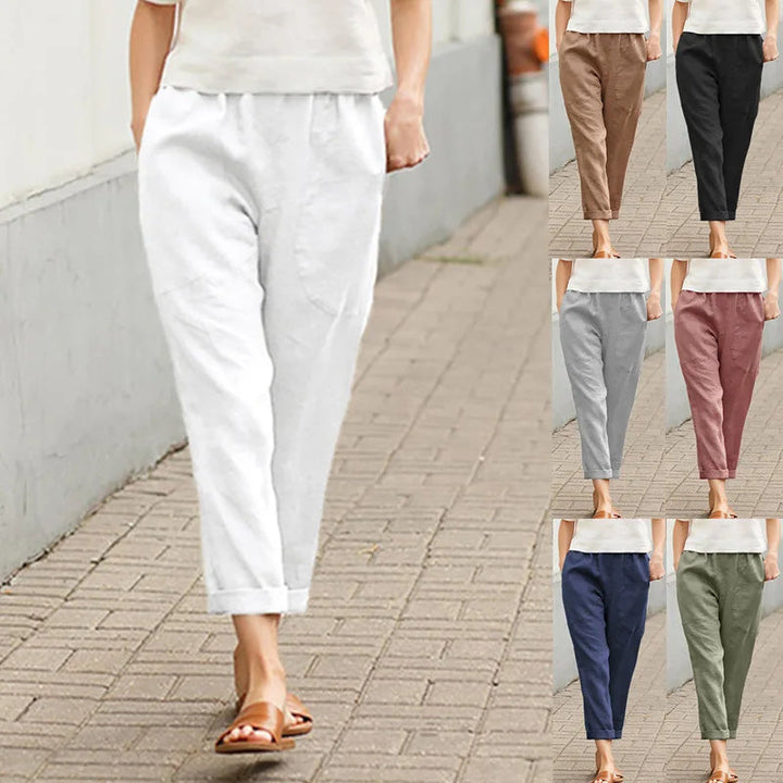 Viktoria – Weite Hose mit Taschen – Produktansicht 9