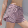 Atmungsaktiv & Schnell trocknend High-Waist Fitnessshorts Damen – Mira