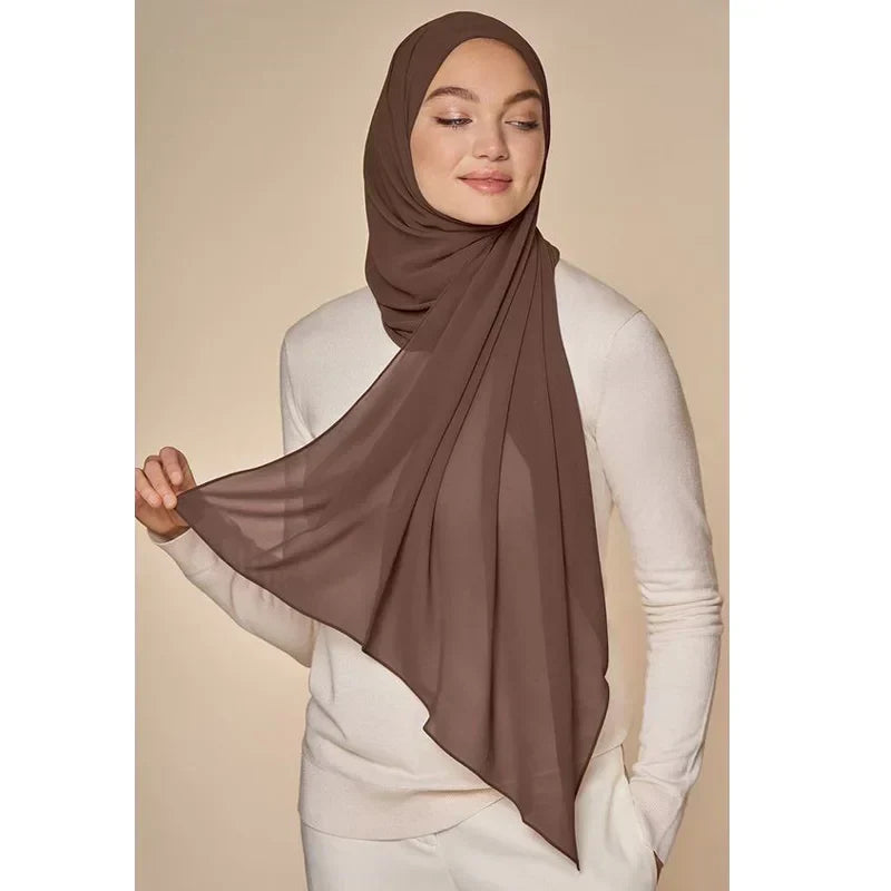 Chiffon Hijab Schal – Leilani