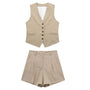 Zweiteiliges Sommeroutfit mit Vintage-Top – Amaya