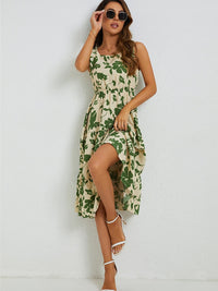 Sommerliches Midi-Kleid mit Blumenprint – Fenna