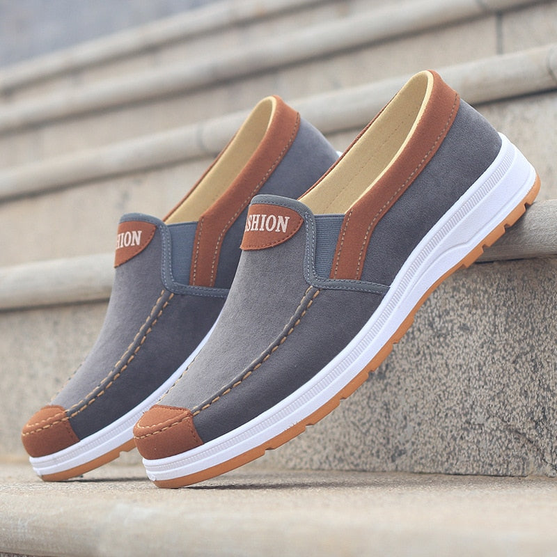 Herren Slip-On Canvas-Schuhe – Matteo