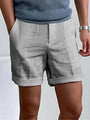 Leichte Herren Sommer-Shorts aus Leinen mit Relaxter Passform – Jorin