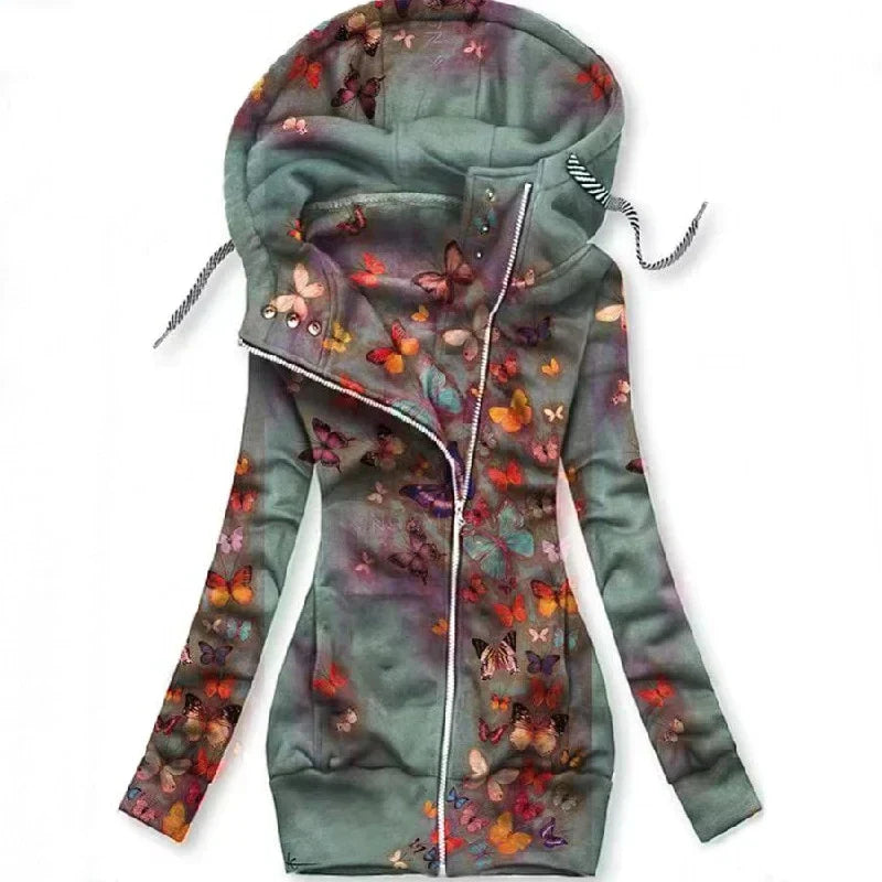 Damen Butterfly Art Cardigan – Alina