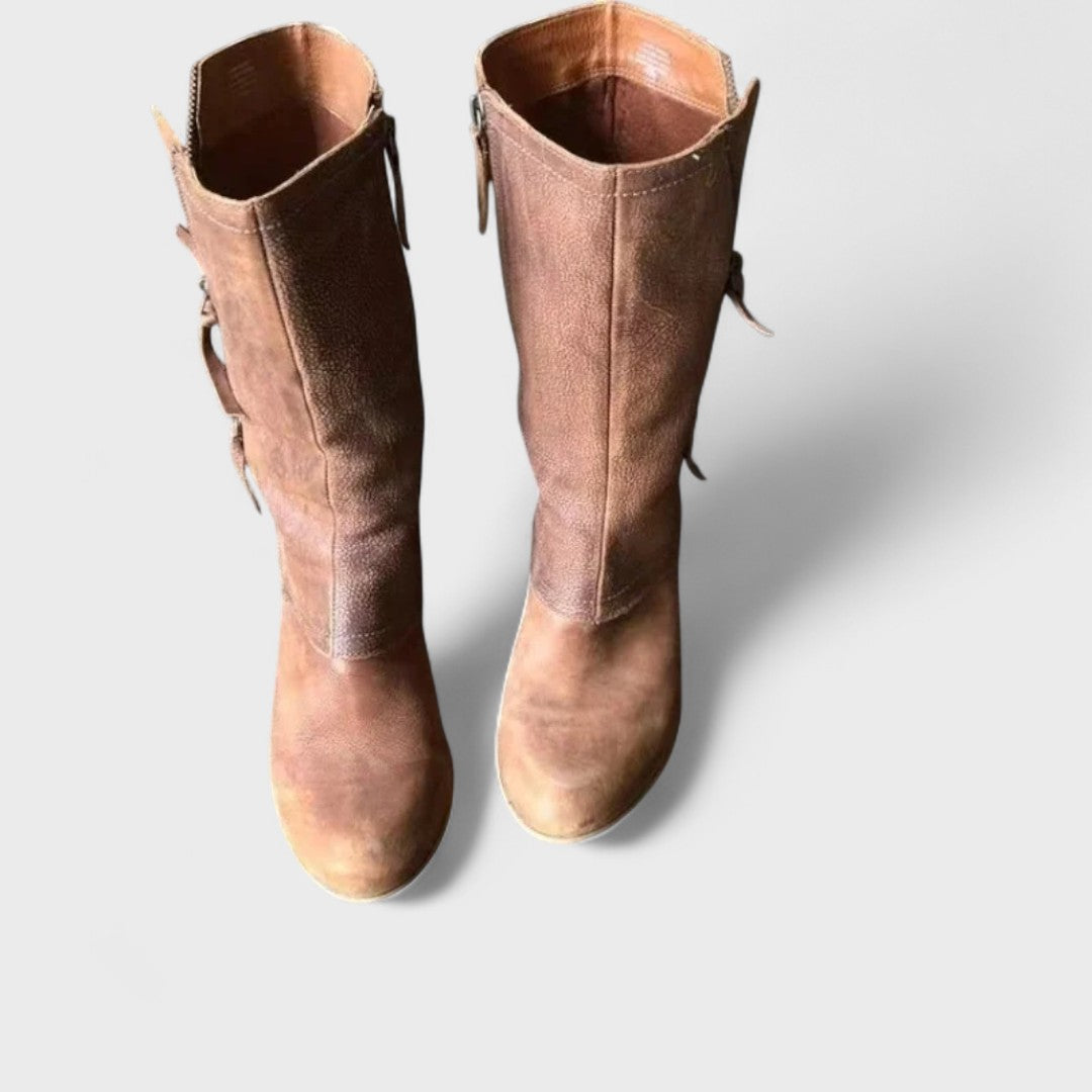 Daria – Vintage-Stiefel bis zur Wadenmitte – Produktansicht 3