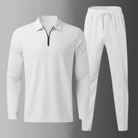 Premium Herren Freizeit-Set mit Langarmshirt und Jogginghose – Elian