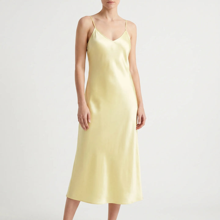 Slipkleid Mit Schimmernder Struktur -  Lois