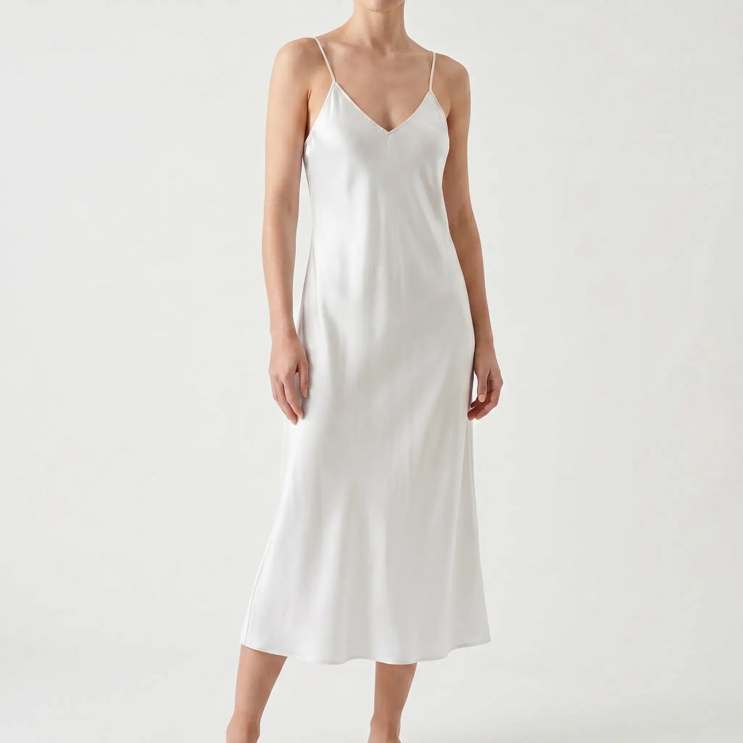 Slipkleid Mit Schimmernder Struktur -  Lois