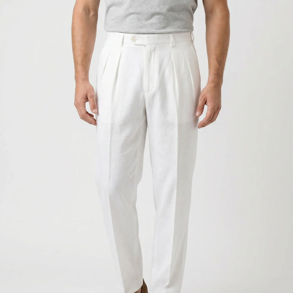 Smart-Casual-Hose Mit Bundfalte -  Caleb