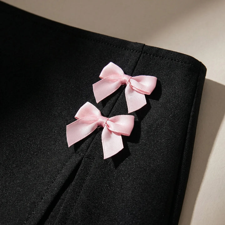 Sommerliches Zweiteiler-Set Für Damen Mit Schleifen-Details - Michelle