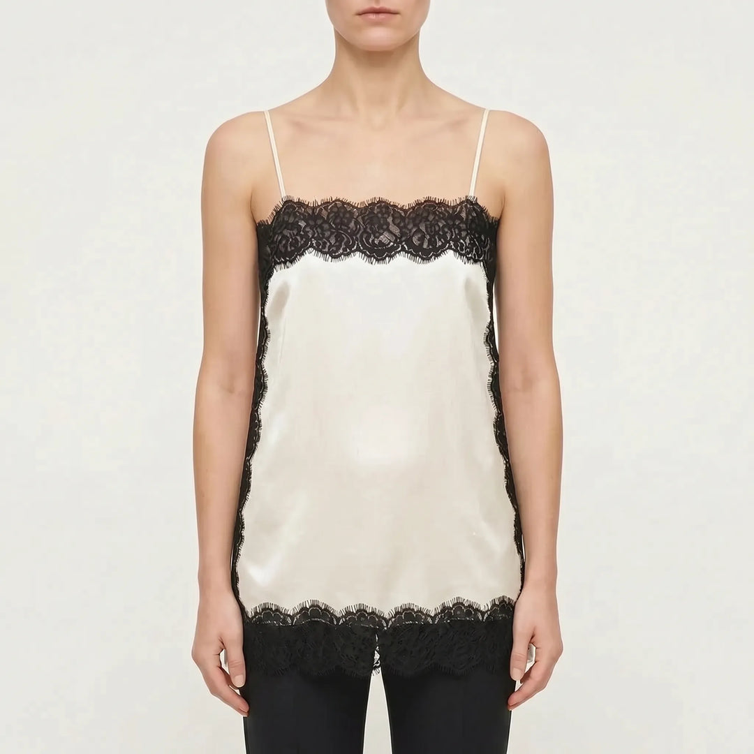 Spaghetti Top Mit Spitze -  Lois