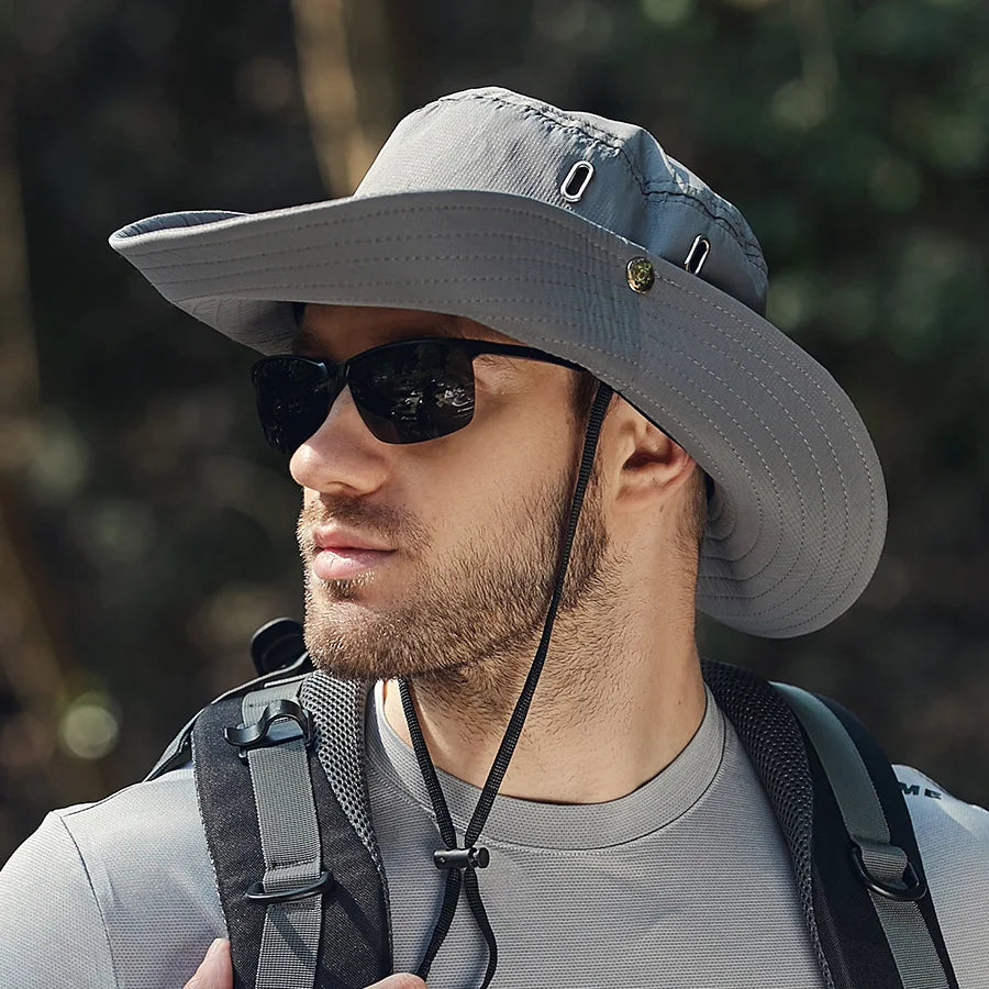 Herren Sommer Fischerhut mit UV-Schutz – Bram
