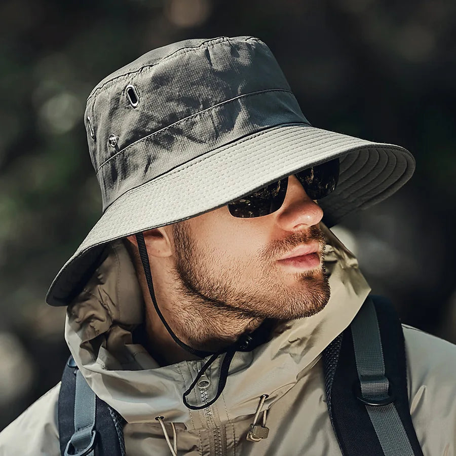 Herren Sommer Fischerhut mit UV-Schutz – Bram