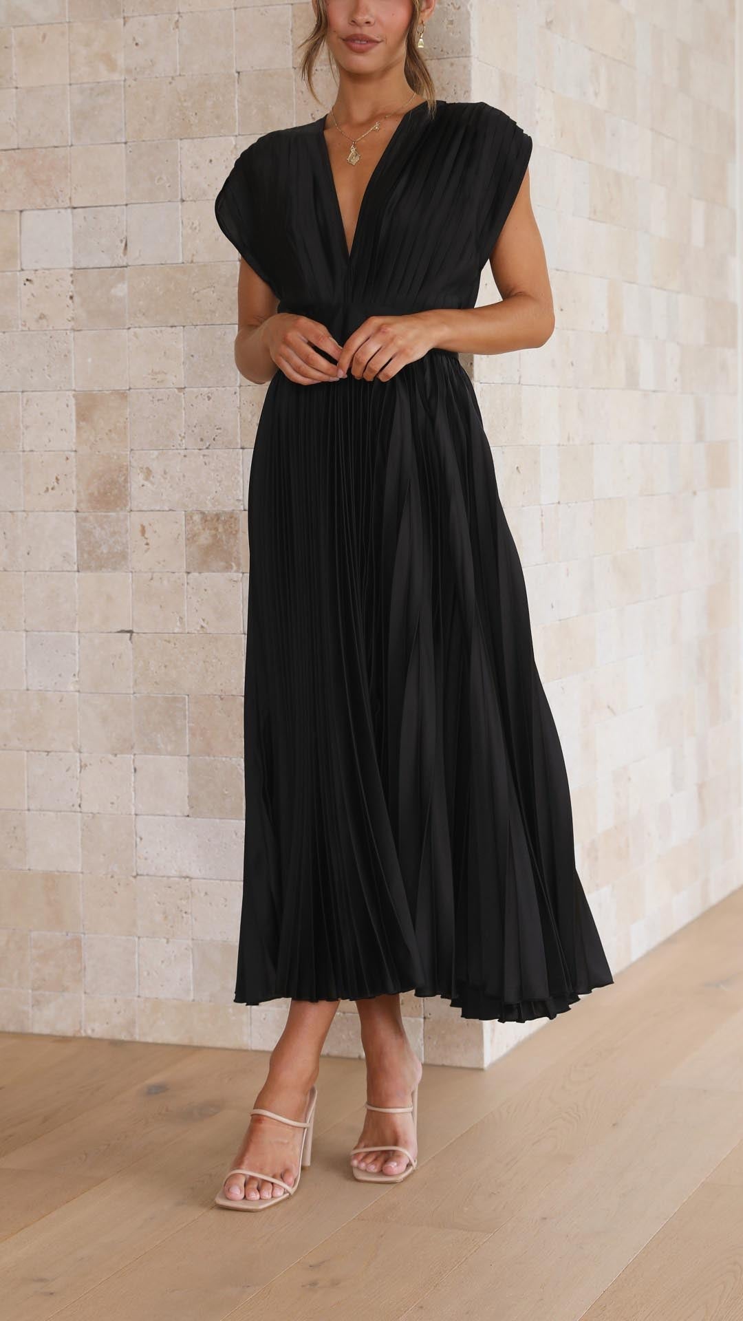 Sina – Kleid plissé elegant – Produktansicht 11