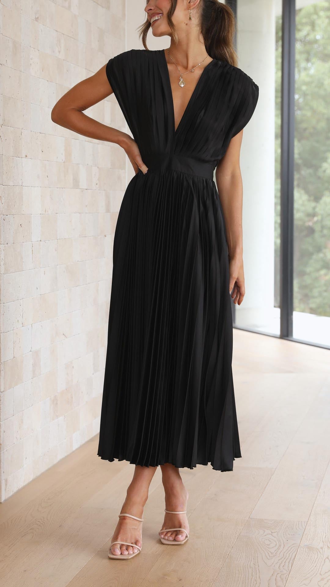 Sina – Kleid plissé elegant – Produktansicht 12