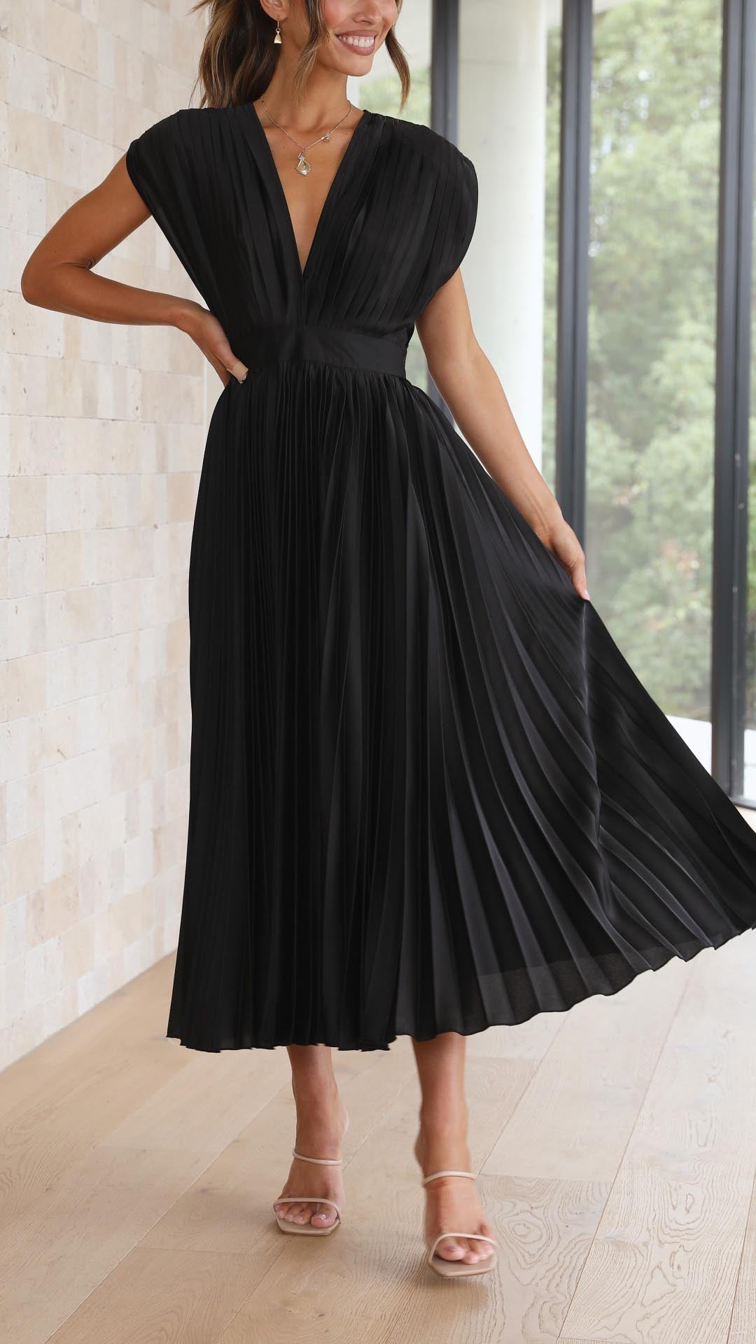 Sina – Kleid plissé elegant – Produktansicht 13