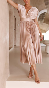 Sina – Kleid plissé elegant – Produktansicht 9