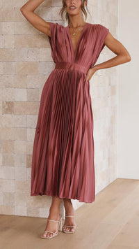 Sina – Kleid plissé elegant – Produktansicht 3
