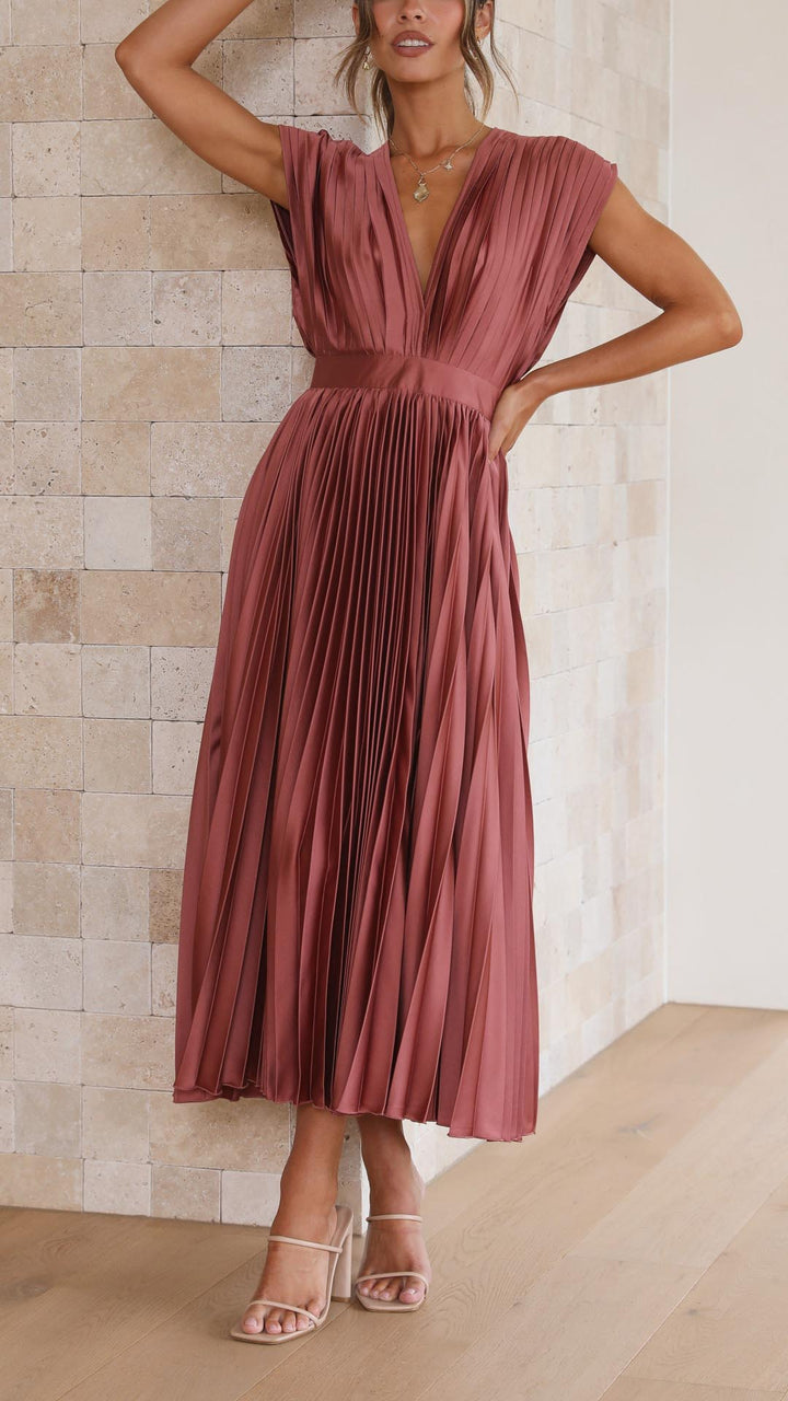 Sina – Kleid plissé elegant – Produktansicht 3