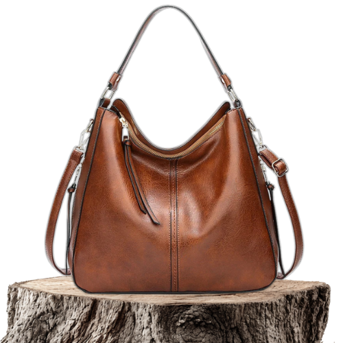 Paula – Zeitlose Ledertasche – Modell Anna – Produktansicht 1