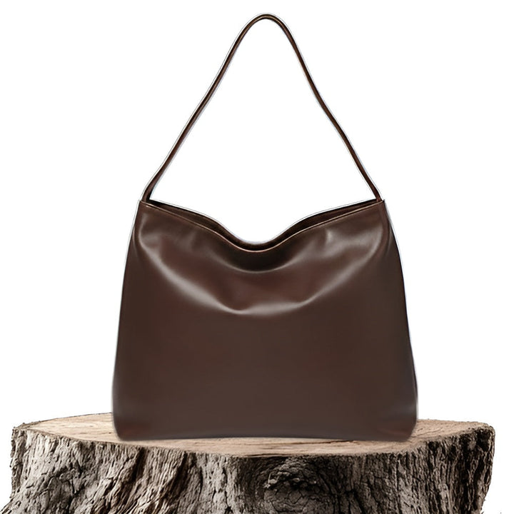Paula – Glänzende Ledertasche – Produktansicht 1