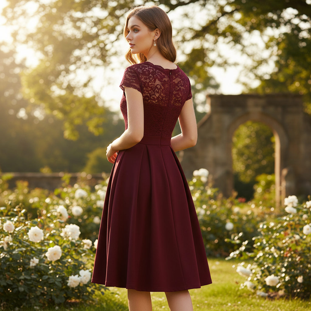Vintage Spitzenkleid - DressMagic 