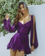 Leichte Sommerkleid mit eingebautem Höschen – Nola