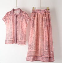 Magdalena – Bedrucktes zweiteiliges Boho-Set – Produktansicht 9