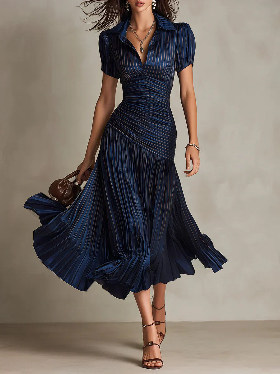 Lena – Maxikleid Chiffon Vintage elegant – Produktansicht 1