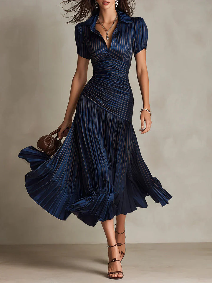 Lena – Maxikleid Chiffon Vintage elegant – Produktansicht 1