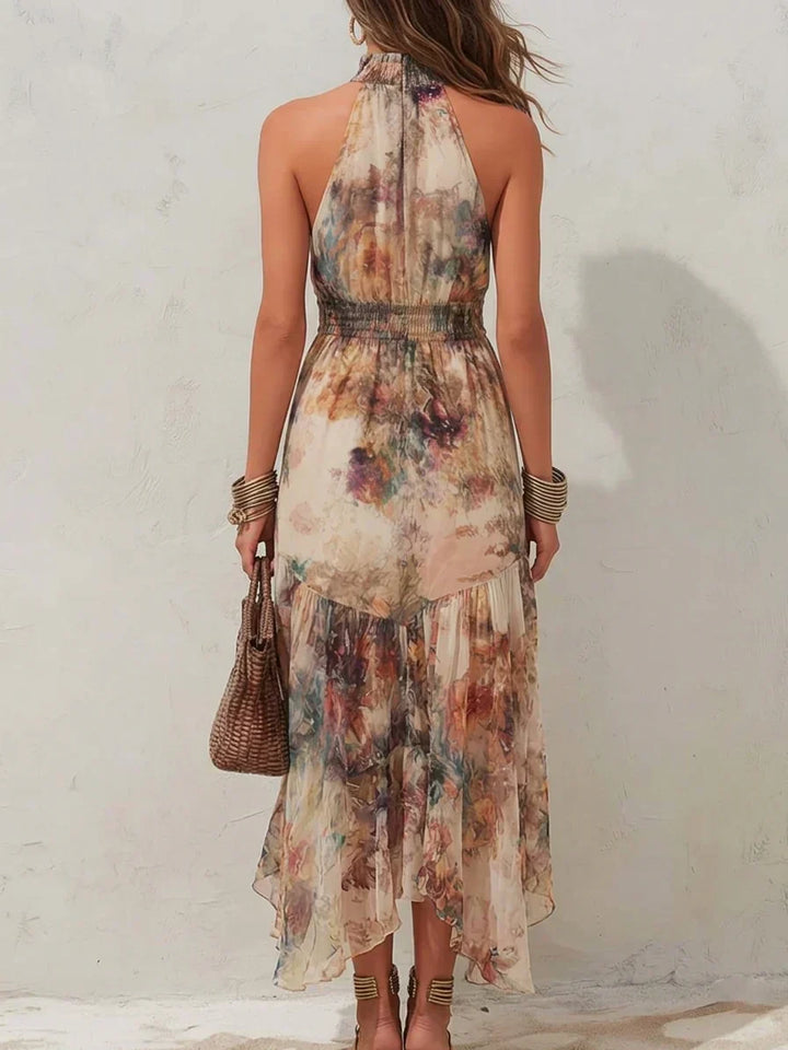 Frieda – Midikleid mit zart mit Blumenmuster Vintage – Produktansicht 2