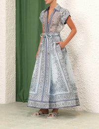 Magdalena – Bedrucktes zweiteiliges Boho-Set – Produktansicht 8