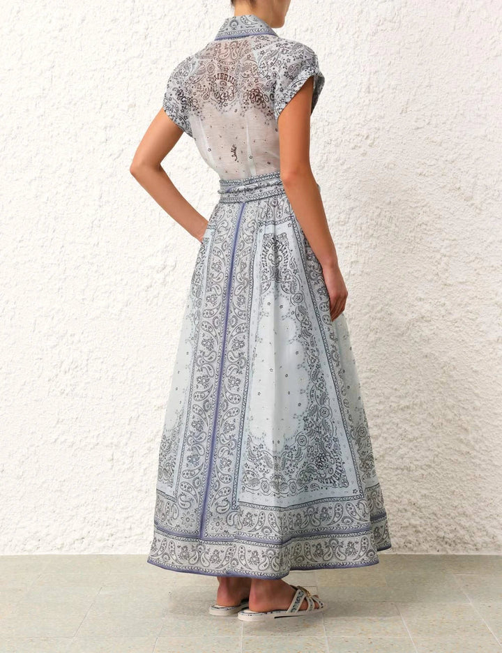 Magdalena – Bedrucktes zweiteiliges Boho-Set – Produktansicht 6