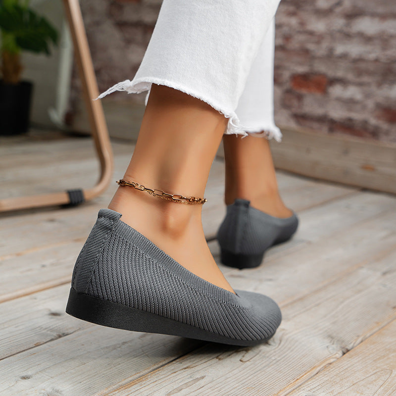 Orthopädische Damen-Ballerinas mit Komfortsohle & klassischem Design – Mia