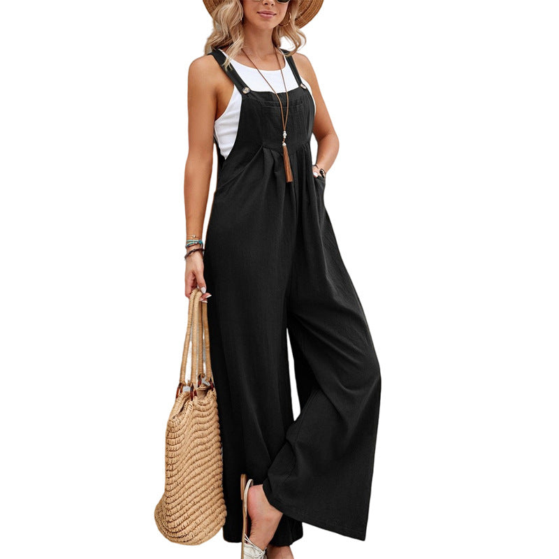 Urban Chic Damen Latzhose mit Taschen – Liv