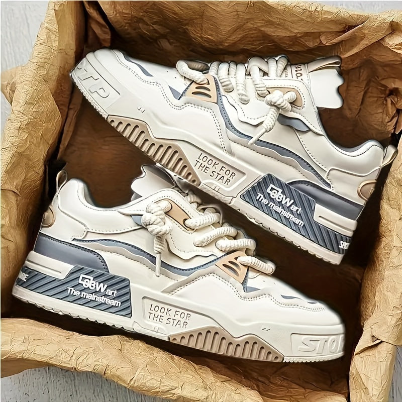 Chunky Herren Streetwear Sneaker mit Profilsohle & Komfortpolster – Kairo