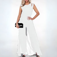 Eleganter Leinen-Jumpsuit für Damen – Sofia