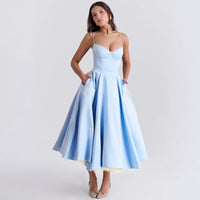 Britta – Midikleid aus Luxus – Produktansicht 2