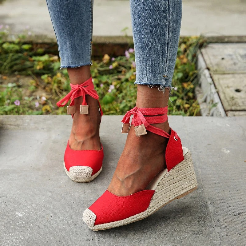 Stilvolle Espadrille-Sandalen für Damen – Maribel