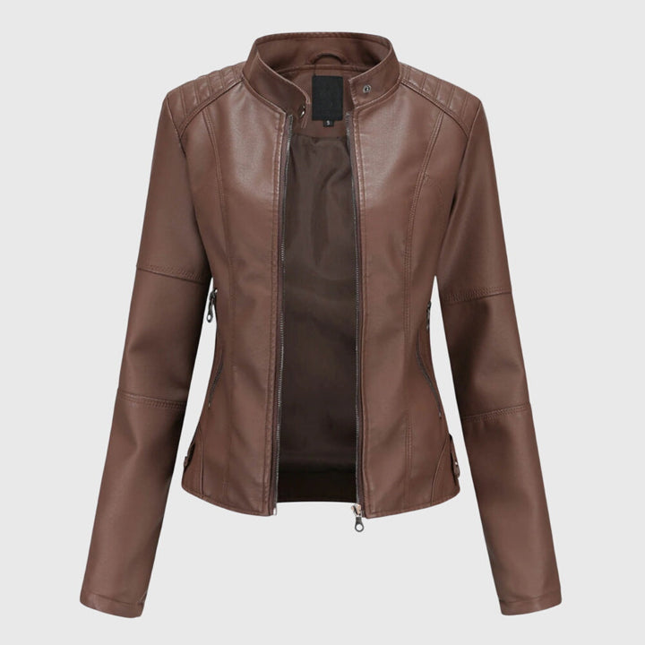 Helene – Elegante Damen-Lederjacke – Produktansicht 2