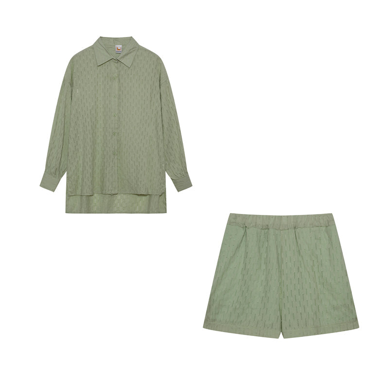 Marlene – Leichtes Blusen- und Shorts-Set – Produktansicht 12